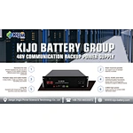 Ensuring Reliable Communication Backup Power with KIJO 48V Lithium Battery